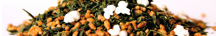 Genmaicha and Genmai Matcha Genmaicha and Genmai Matcha